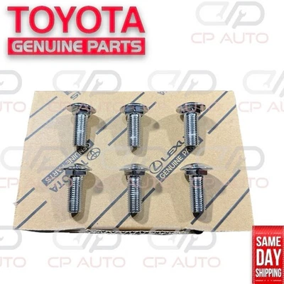 70 - 84 TOYOTA LAND CRUISER FJ40 BJ40 BJ42 ПЕРЕДНИЙ БАМПЕР БОЛТЫ QTY 6 OEM НОВЫЙ - Изображение 1 из 4