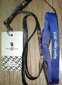 Pass VIP Lounge Wristband UEFA Super Cup 13/8/2025 Paris SG - Tottenham Hotspur - Picture 1 of 1