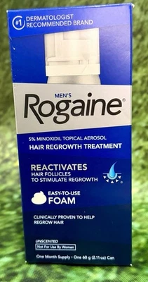 Men’s Rogaine Foam One Month Supply Exp 04/2026 - Image 1 of 2