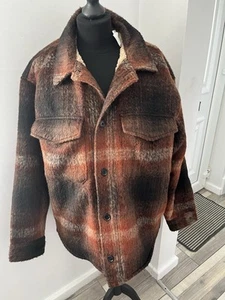 Abercrombie & Fitch Fleece Lined Coat Size XL Chest 48 New With Tags - Picture 1 of 5
