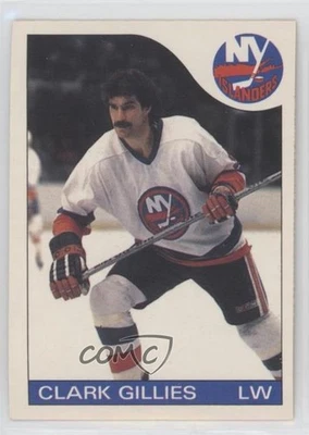 1985-86 O-Pee-Chee Clark Gillies #81 HOF - Image 1 of 2