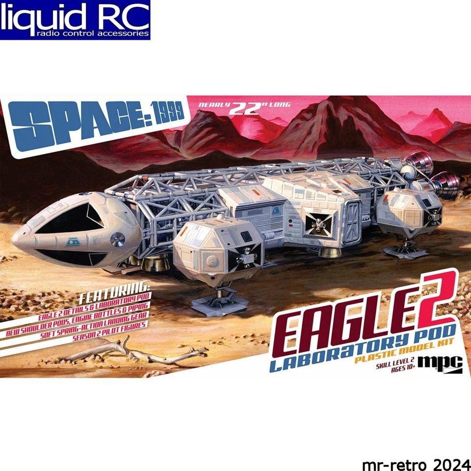 MPC 923 1/48 Space/1999 Eagle II w/Lab Pod plastic model - Image 1 of 1
