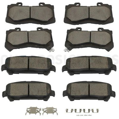 For Chevrolet Colorado 2015-2020 Pcs Left Right Rear Front Ceramic Brake Pads - Image 1 of 4