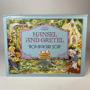 Hansel & Gretel Pop-Up Picture Story Book Kids HB Brown Watson Vintage - Picture 1 of 5