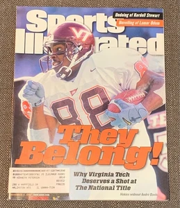 Andre Davis Virginia Tech Hokies - Sports Illustrated - 6 de diciembre de 1999 - Imagen 1 de 2