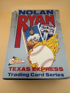 * Tarjetas coleccionables Pacific 1991 Nolan Ryan Texas Express 35 paquetes sellados - Imagen 1 de 9