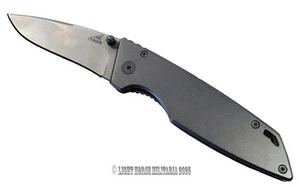Gerber Folding Pocket Drop Point Knife Lanyard Hole Belt Clip 19 cm 3 inch Blade - Picture 1 of 15