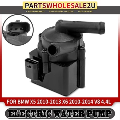Bomba de agua eléctrica para turbocompresor para BMW X6 2010-2014 X5 2010-2013 V8 4,4 L Foto 1 de 4