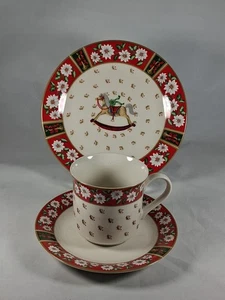 CHARLTONHALL BY KOBE TRIO GROUP OF SALAD PLATE CUP & SAUCER  MADE IN JAPAN. - Picture 1 of 10