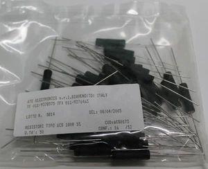 ATE resistor 180 ohm 6 watt CONF. 50 PEZZI 1080008 - Imagen 1 de 1