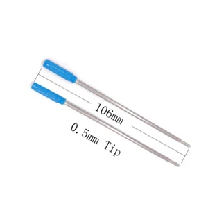 Tip: 0.5mm 4.17 in / 106mm 2Pcs 6Pcs 12Pcs Blue Ballpen Pen Refills - Picture 1 of 12
