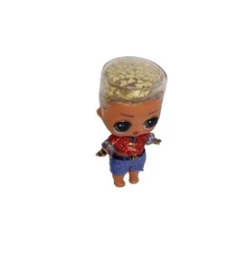 LOL Surprise Doll Winter Disco Soldier Boi Big Bro Glitter Globe Figurine - Picture 1 of 5