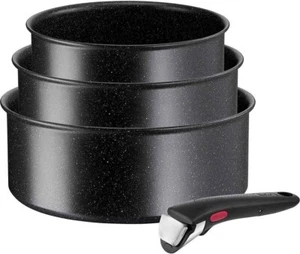 S O N D E R P R E I S Ingenio Black Stone Topfset | Set, 4-tlg - Bild 1 von 4