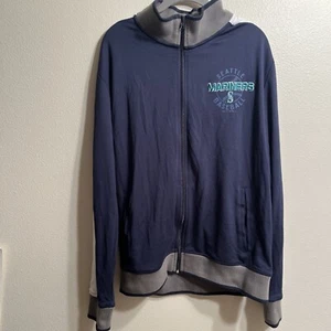 Seattle Mariners Baseball Men’s Jacket New Era Size L - Picture 1 of 8