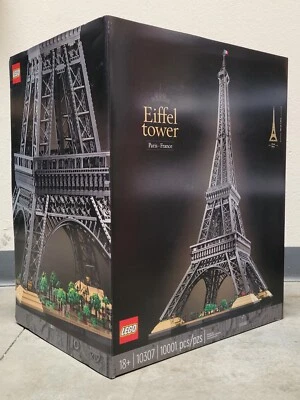 New Sealed Lego Icons -Eiffel Tower Paris France  (10307) Building Set 10001 Pcs - Image 1 of 4