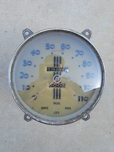 OEM Original 1936 Cadillac Dash Speedometer Gauge Cluster Assembly Caddy Speedo