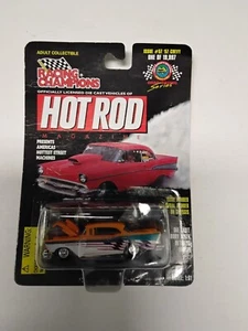 Revista Racing Champions Hot Rod #57 1957 Chevy Bel Air - Imagen 1 de 5