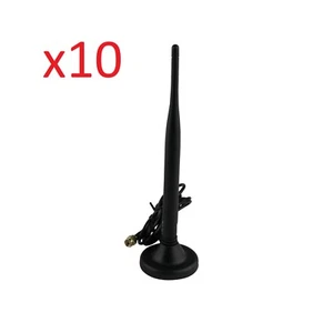 10x HiRO H50328 Dual Band Wireless 11ac 5G WiFi 5dBi Omnidirectional 5ft Antenna - Picture 1 of 5