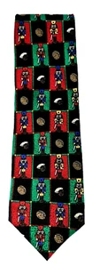 Christmas Boxed Nutcrackers Ralph Martin Co Men's Tie # 326141 Necktie 1998 - Picture 1 of 4