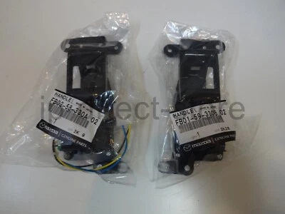 Juego de interruptor de bloqueo de manija de puerta interior derecha y derecha genuino Mazda RX-7 FC3S RHD fabricante de equipos originales Foto 1 de 4