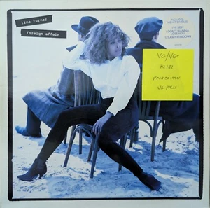 Tina Turner Foreign Affair Vinyl Record VG/VG+ ESTU 2103 1989 - Picture 1 of 2