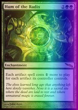 Magic the Gathering MTG Hum of the Radix (122) Mirrodin   LP FOIL