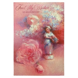 Tarjeta grande HAPPY VALENTINE'S DAY PARA MADRE por American Greetings + Sobre - Imagen 1 de 4