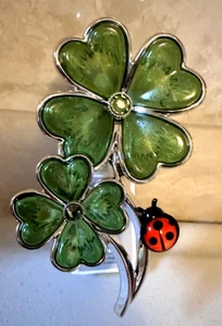 Bath & Body Works Shamrock Ladybug Wallflower Plug In Nightlight Scent Control - Picture 1 of 5