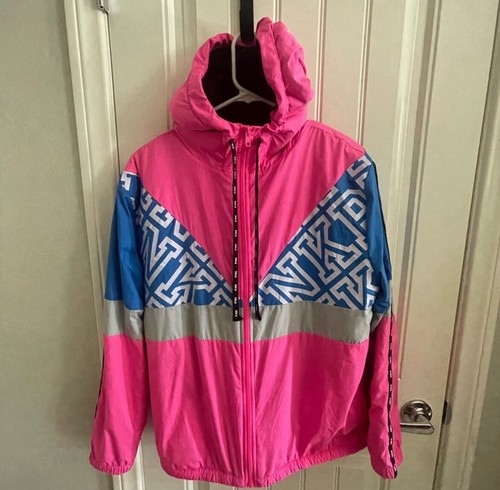 UNDERCOVER Cappotto Giacca Frangivento Isolata Rosa Victoria's Secret XS Sherpa