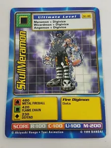 SkullMeramon St-48 Digimon Digi Battle Digital Monsters Serie 1 Bandai 1999 - Bild 1 von 2