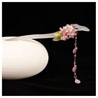 Flower Hair Pins for Women Decorative Hair Pins Dotted with Blooming Purple F...