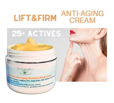 Anti-aging Wrinkle Lifting Firming Cream Multi-peptide, vitamins & plant extract - Image 1 of 2