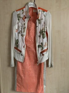 Sportalm Kleid Gr. 34 Jacke Gr. 36 orange  - Bild 1 von 4