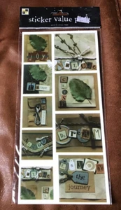 DIE CUTS WITH A VIEW STICKERS ~ INSPIRATIONAL NATURE THEME ENJOY THE JOURNEY - Picture 1 of 1