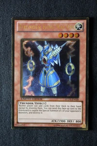 Thunder King Rai-Oh (GLD3-EN020, Gold Rare) [Light Play] Yugioh card - Picture 1 of 2