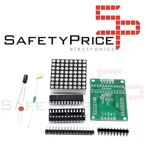 Kit para ensamblar display matriz 8x8 LED con MAX7219 Arduino Raspberry REF603 - Imagen 1 de 1