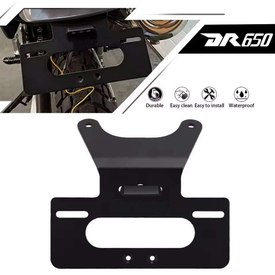 Soporte de matrícula para Suzuki DR650 DR650S DR650SE DR 650 S SE 15-2024 Foto 1 de 4