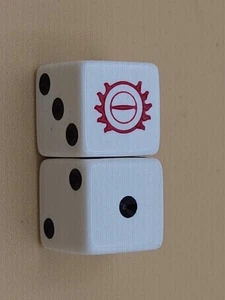 Lord of the Rings Trilogy Edition Monopoly Game Replacement Part Token Board Die - Picture 1 of 1