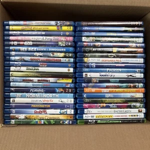 Kids Family Blu-ray Wholesale Lot Bundle - 40 Movies - No Digital - Picture 1 of 24