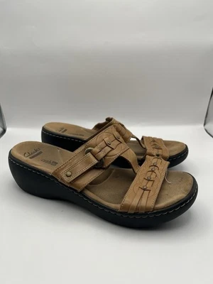 Sandalias Clark’s Jillian Gems para mujer talla 9 tostadas/marrón/beige Foto 1 de 4