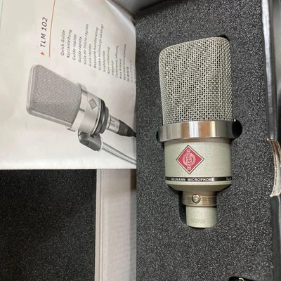 Neumann TLM 102 Kondensatormikrofon Mit Kabel Gebraucht Mikrofonhalter Inklusive - Bild 1 von 4
