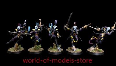40K Harlequin Troupe-Harlequins Presale Painted Gallery Army Miniature model GW - Image 1 of 4