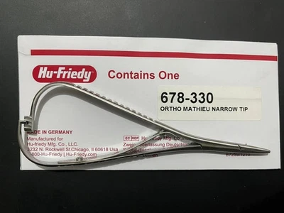 Alicates de ortodoncia punta estrecha HU FRIEDY Mathieu | 678-330 Foto 1 de 4