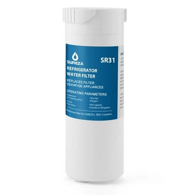 BEAQUICY1 Water Filter Compatible with XWFE (No CHIP), Replacement for GE XWFE