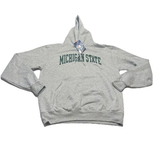 Champion Herren Pullover Grau/Grün Michigan State Apparel Hoodie Gr. Medium - Bild 1 von 7