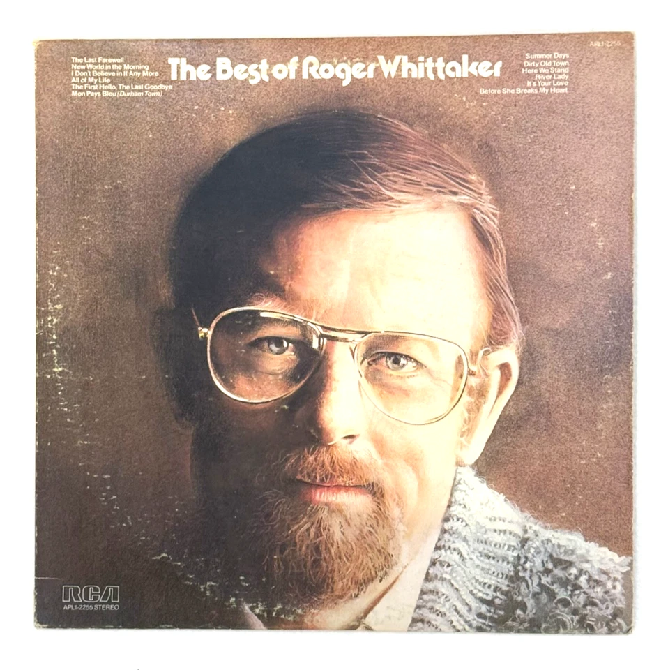 Roger Whittaker The Best Of Roger Whittaker LP 1978 RCA Look at Pics Foto 1 de 4