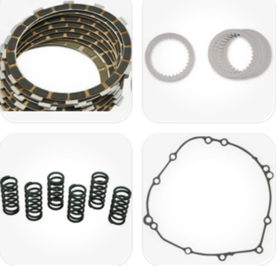 BARNETT CLUTCH FRICTIONS + STEELS + OEM SPRINGS + GASKET YAMAHA DT 250 1974-1976 - Image 1 of 4