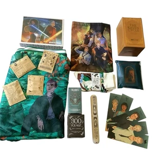 Raven Cycle 14 Item Lot Puzzle Book Sleeve Socks Pins Towel Candle Decor NEW - Picture 1 of 19