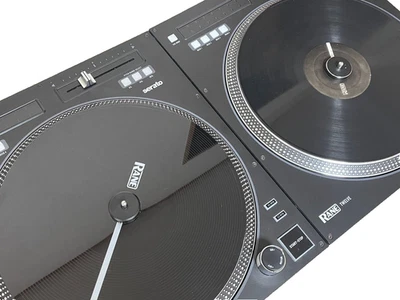 RANE TWELVE Pair with Power Cable and Control Vinyl Tested Working DJ Turntable - Image 1 of 4