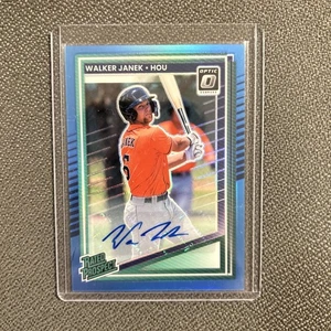 Walker Janek /35 Auto Blue Optic Rated Prospect 2025 Donruss #176 - Picture 1 of 2